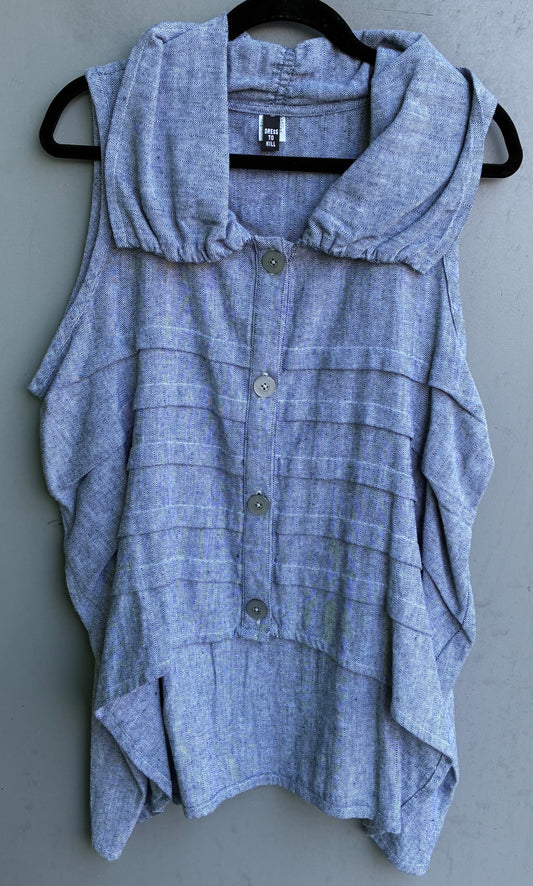 Multi Tuck Vest
