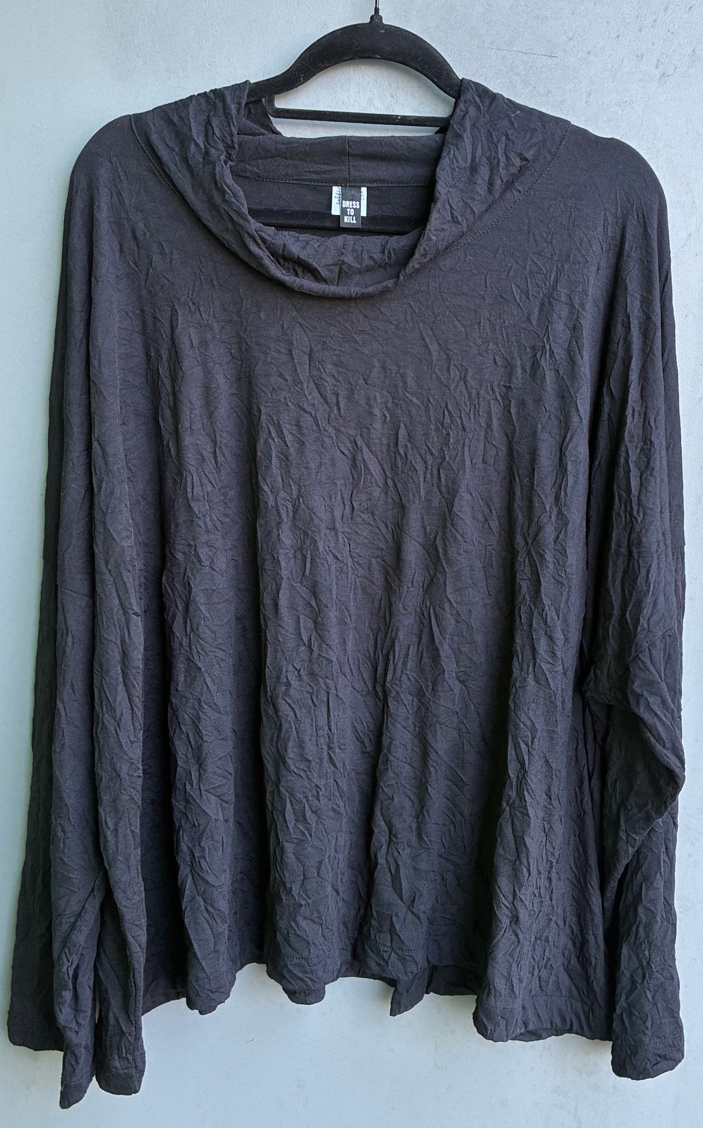 Mock Neck Boxy Pull