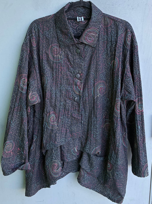 Folded Pull Up Shirt