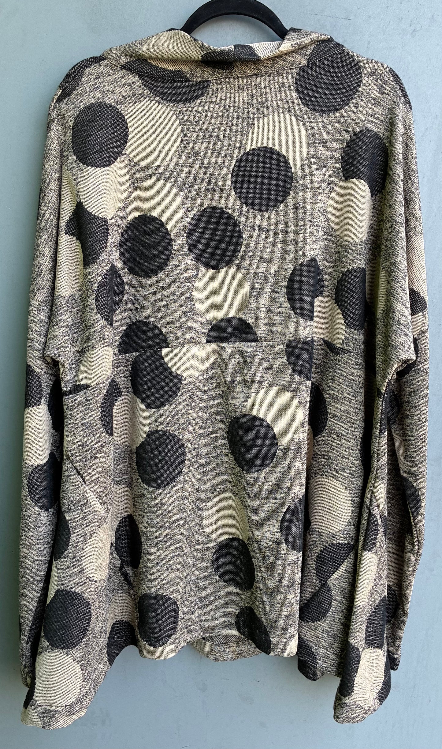 Mock Neck Large Pocket Pull