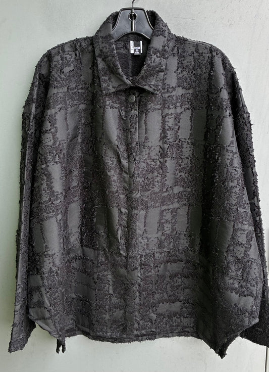 Long Sleeve Banded Cappy Shirt