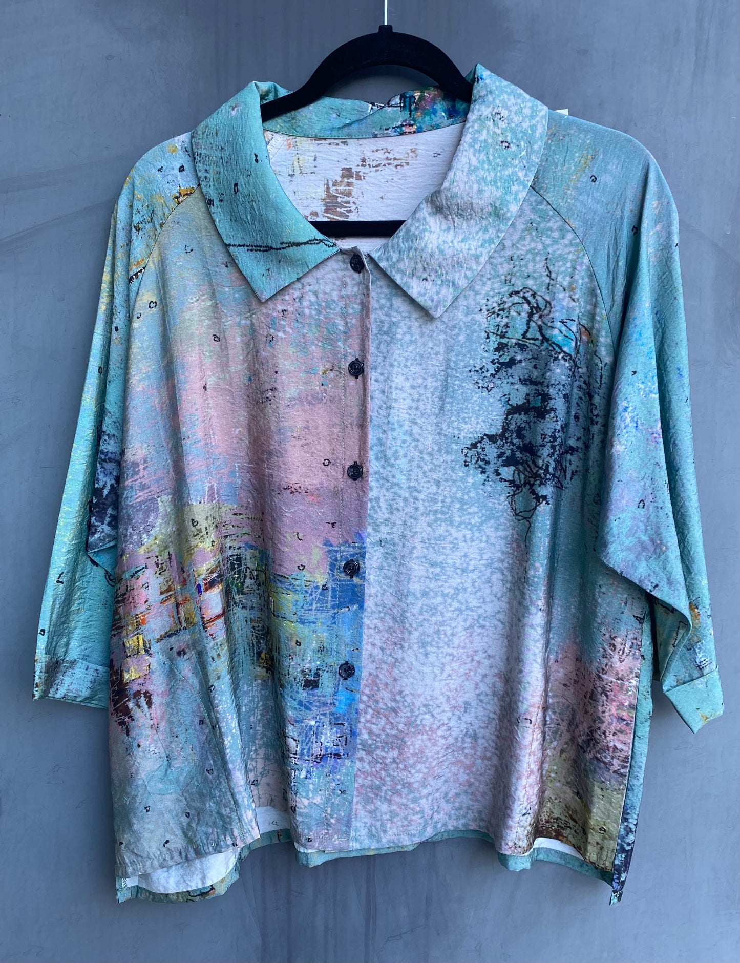 Short Sleeve Shirt • Jade